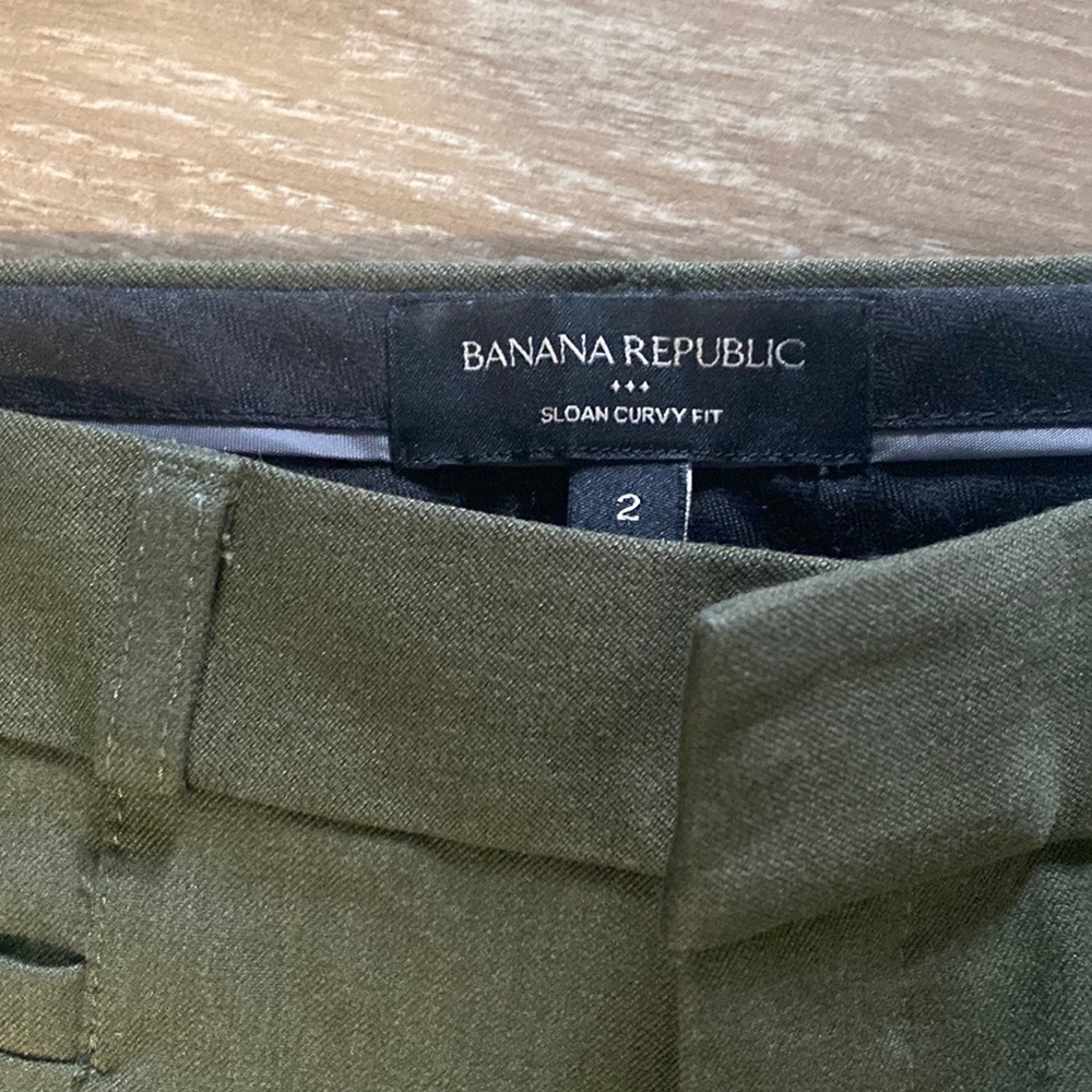 Banana republic, Sloan, curvy fit, size 2